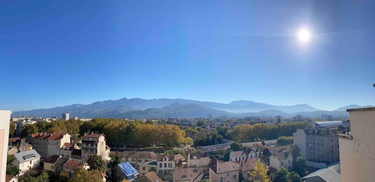 2 Terrasses Vue A 360 Sur Les Montagnes Apartman Grenoble Kültér fotó